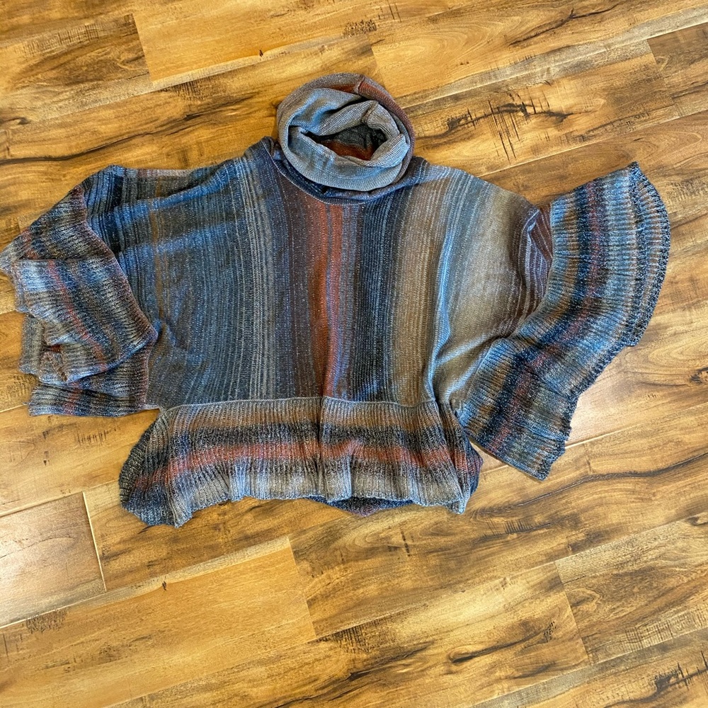 Giselle Poncho sweater